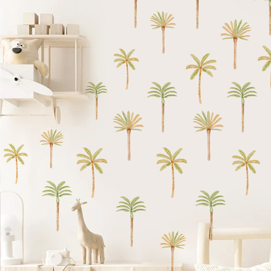 Boho Coconut Palm Tree Wall St - огляд і ціна Baby Nursery Boy