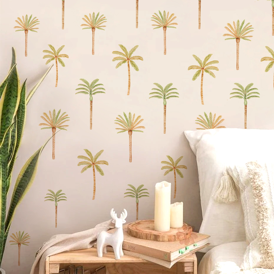 Boho Coconut Palm Tree Wall St - огляд і ціна Baby Nursery Boy