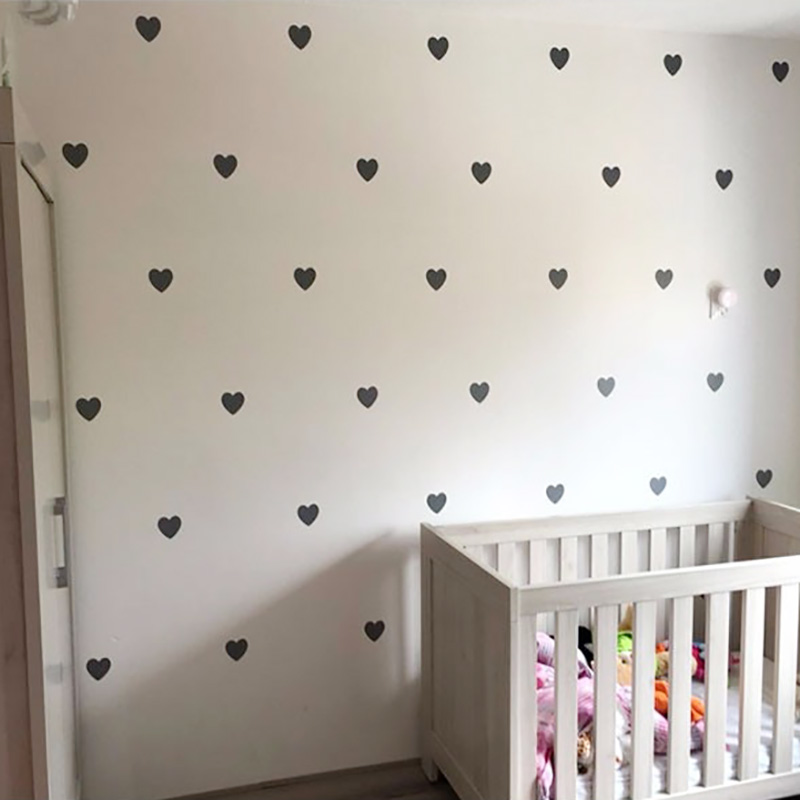 Heart Baby Room Decorative Sti - огляд і ціна Baby Nursery Decor Girl