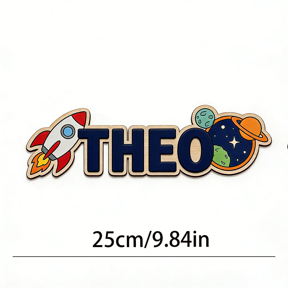 Personalized Space Rocket Name - огляд і ціна Baby Nursery Boy